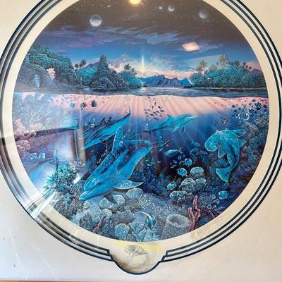 Art - Robert lyn Nelson - Artist Proof- 13/50 w Convex glass