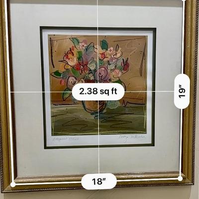 Art - Pair of paintings - Bouquet XXXVIII & Bouquet XXVII by Tanya Fischer