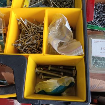 HARDWARE IN PORTABLE ORGANIZER