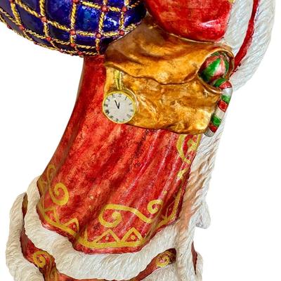 Christopher Radko - RARE - Large Santa - fiberglass 4' tall !!
