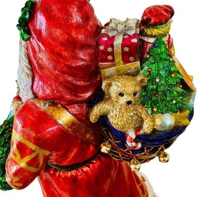 Christopher Radko - RARE - Large Santa - fiberglass 4' tall !!
