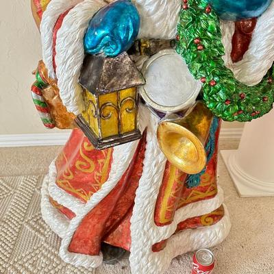 Christopher Radko - RARE - Large Santa - fiberglass 4' tall !!