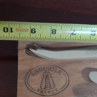 Laguiole France Three Piece Cheese Knife Set- New in Box