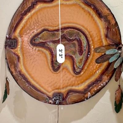Art - Hallway - Native American Copper Shield