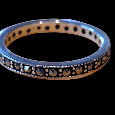 Vintage Black Diamond Ring