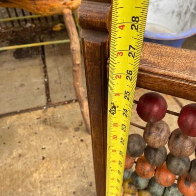 Vintge Over-sized Large Abacus