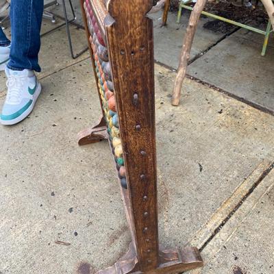 Vintge Over-sized Large Abacus