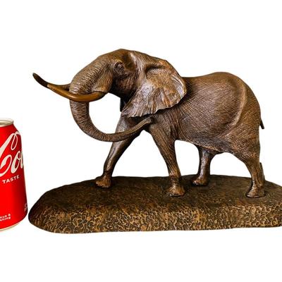 Decor - Living Room - Elephant- Robert Glen - "Giant of the African Plains"