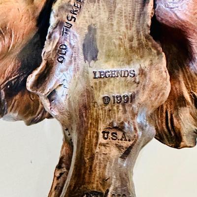 Decor - Elephant - Old Tusker by Legends USA - Bronze Retail $360