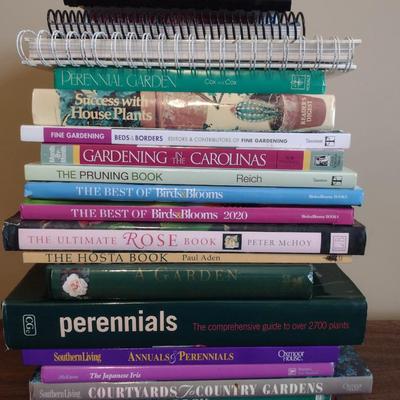 Assortment of Books- Plants and Gardening