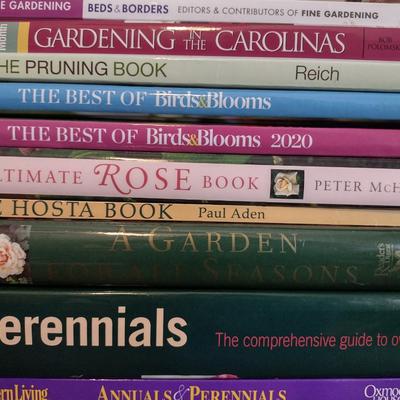 Assortment of Books- Plants and Gardening