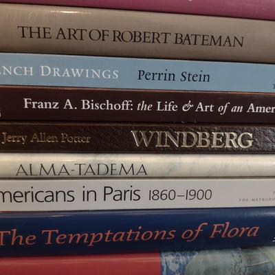 Assortment of Books- Artists and Their Creations