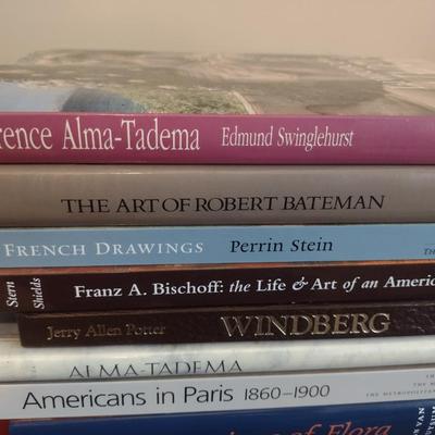 Assortment of Books- Artists and Their Creations