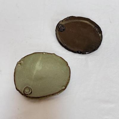 Two Earthborn Ceramic Plates (LR-DZ)