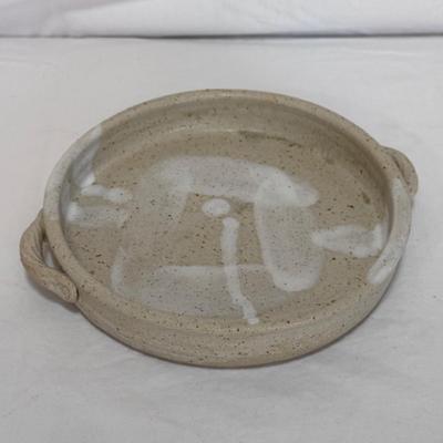 Christopher Bragg Platter and Other Pottery (LR-DZ)