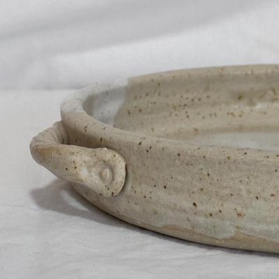 Christopher Bragg Platter and Other Pottery (LR-DZ)