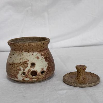 Christopher Bragg Platter and Other Pottery (LR-DZ)