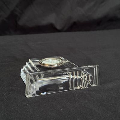Waterford Metropolitan Crystal Desktop Clock (LR-DZ)