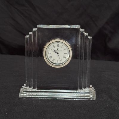 Waterford Metropolitan Crystal Desktop Clock (LR-DZ)