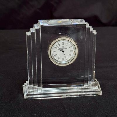 Waterford Metropolitan Crystal Desktop Clock (LR-DZ)
