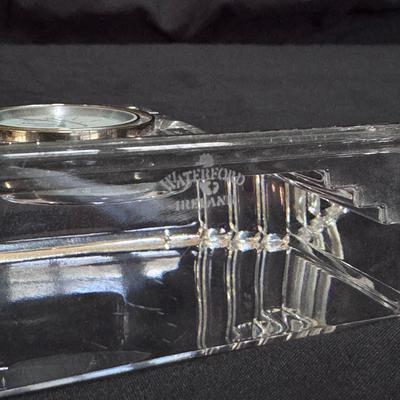 Waterford Metropolitan Crystal Desktop Clock (LR-DZ)
