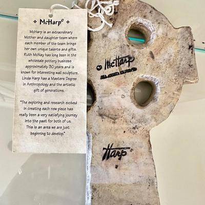 Art - Still Life by Timothy Rice + Decor -Celtic Cross, & Carved Wood Elephant