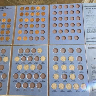 Coin Collector Cases with Coins