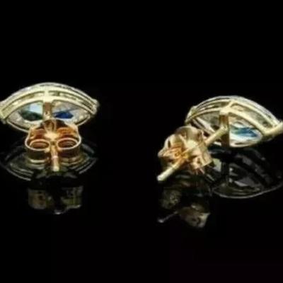 Lab created Diamond Earrings