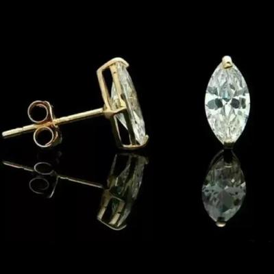 Lab created Diamond Earrings