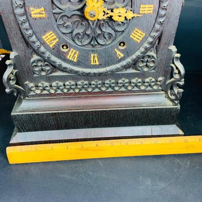 LOT 226: Antique Mechanical Mantel Cuckoo Clock
