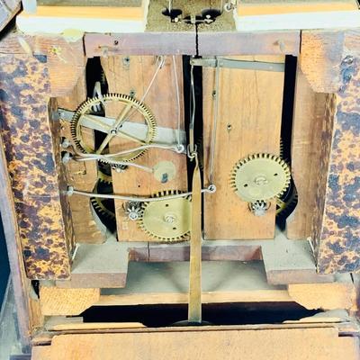 LOT 226: Antique Mechanical Mantel Cuckoo Clock