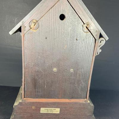 LOT 226: Antique Mechanical Mantel Cuckoo Clock