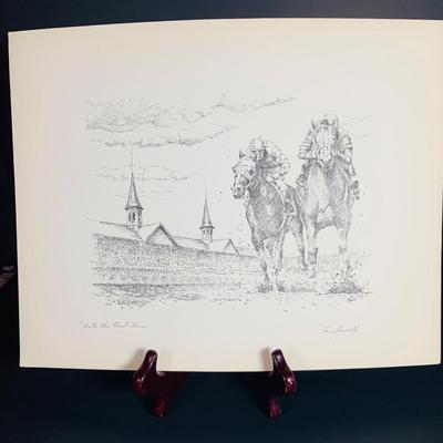LOT 228: Collection of 11 Different Tony Oswald Equestrian Prints