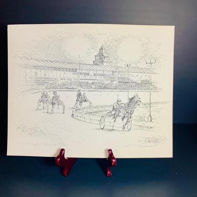 LOT 228: Collection of 11 Different Tony Oswald Equestrian Prints