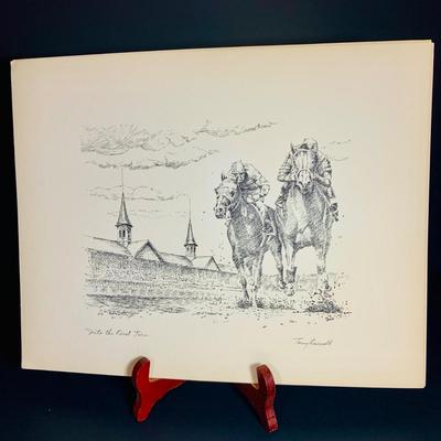 LOT 229: Collection of 11 Different Tony Oswald Equestrian Prints