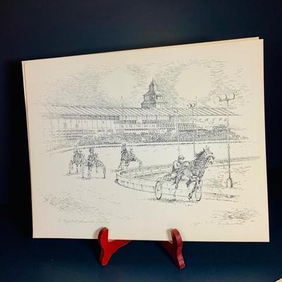 LOT 229: Collection of 11 Different Tony Oswald Equestrian Prints