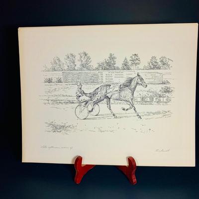 LOT 229: Collection of 11 Different Tony Oswald Equestrian Prints