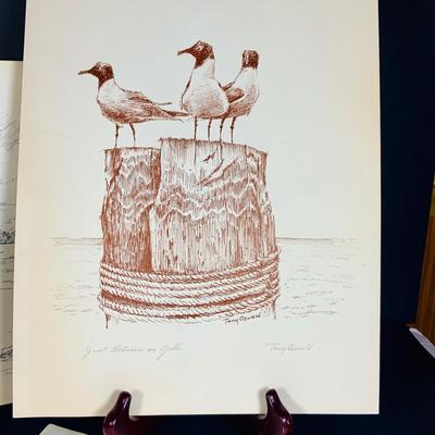 LOT 230: Collection of 12 Tony Oswald Scenic Riverboat and Sportsman Themed Prints