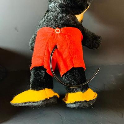 LOT 235: Disney Collections Featuring Mickey and Minnie Mouse Plushes Both Vintage and Contemporary, a Vintage Donald Duck Toy Xylophone...