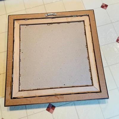 LOT 242: Vintage Victorian Inspired Needle Work Wall Art