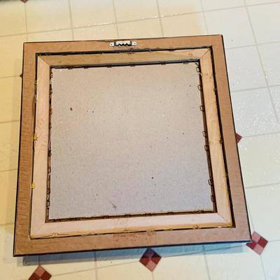 LOT 242: Vintage Victorian Inspired Needle Work Wall Art