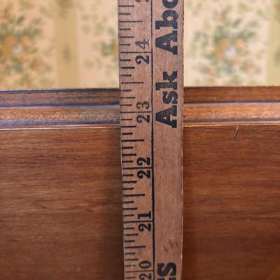 LOT 276: Antique Country Drop Leaf Accent Table, Haddon Products, Inc. "Home Sweet Home" Table Clock & More