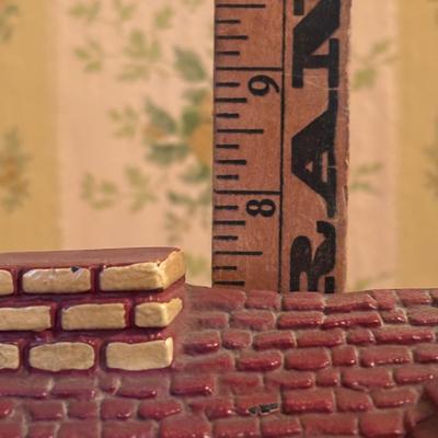 LOT 276: Antique Country Drop Leaf Accent Table, Haddon Products, Inc. "Home Sweet Home" Table Clock & More