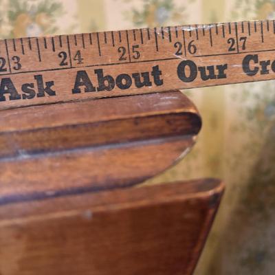 LOT 276: Antique Country Drop Leaf Accent Table, Haddon Products, Inc. "Home Sweet Home" Table Clock & More