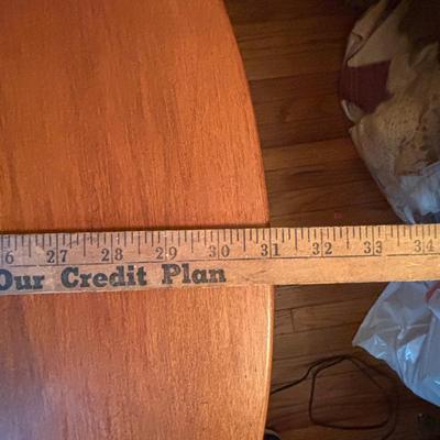 LOT 276: Antique Country Drop Leaf Accent Table, Haddon Products, Inc. "Home Sweet Home" Table Clock & More