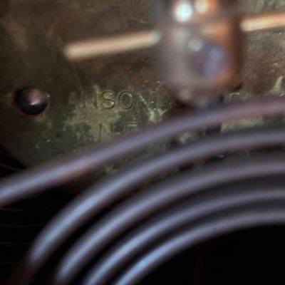 LOT 278: Antique Ansonia Figural 8-Day Mantel Clock, w/Key