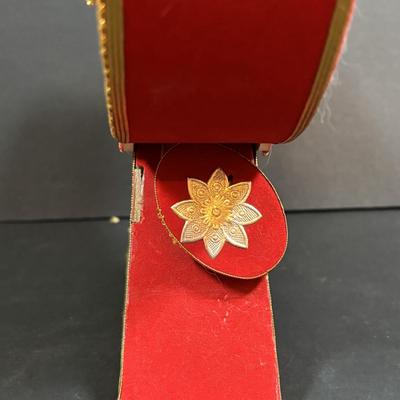 LOT 284: Vintage Christmas & More: Tin Light Reflectors, Ornaments, Clip-on Candle Holders, Schmid Bros Angel in Motion (works)...