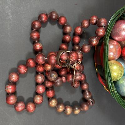 LOT 284: Vintage Christmas & More: Tin Light Reflectors, Ornaments, Clip-on Candle Holders, Schmid Bros Angel in Motion (works)...