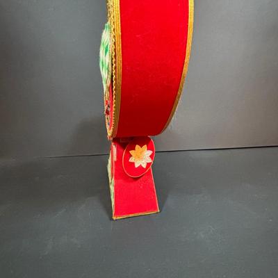 LOT 284: Vintage Christmas & More: Tin Light Reflectors, Ornaments, Clip-on Candle Holders, Schmid Bros Angel in Motion (works)...