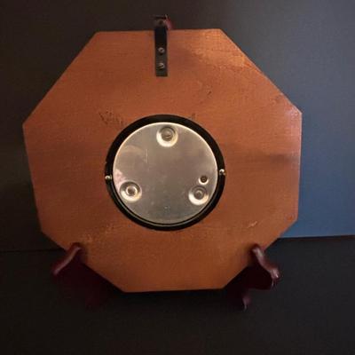 LOT 285: Vintage Made in Germany Schatz 8 Day-14Jewel Ships Bell Clock w/Key & Barometer